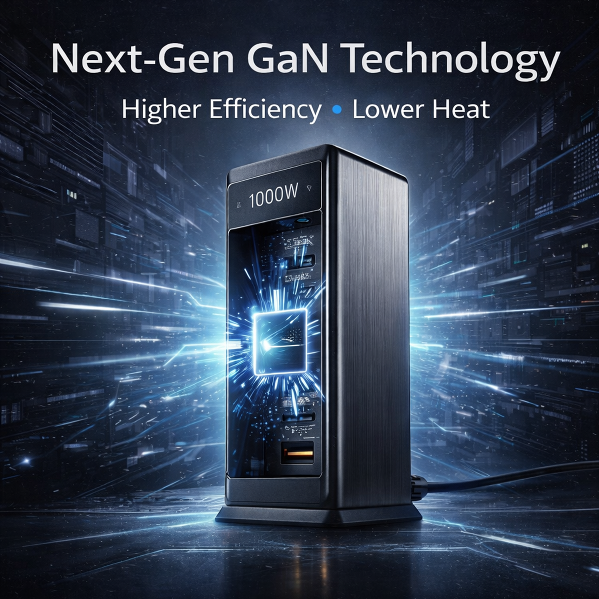 🔋 10-Port GaN Fast Charging Station – High-Power USB-C & USB-A Hub for Phones, Tablets & Laptops